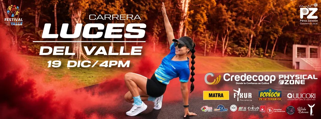 Carrera Luces del Valle, 19 de diciembre a las 4 p. m.
